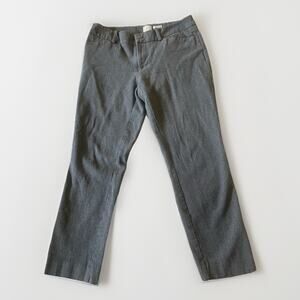 A New Day Elastizado Womens Stretch Capri Pants Size 4 Heather Gray